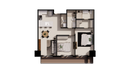 Tipo B - 78.34 m²